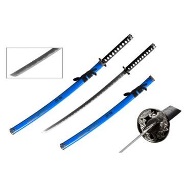 Snake Eye Tactical Blue Samurai Katana Sword . SE-390BL